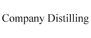 COMPANY DISTILLING