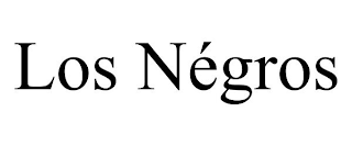 LOS NÉGROS