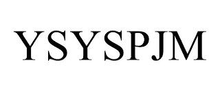 YSYSPJM