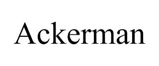 ACKERMAN