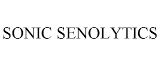 SONIC SENOLYTICS