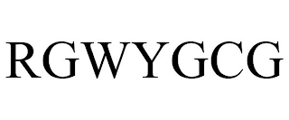 RGWYGCG