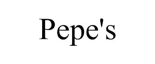 PEPE'S