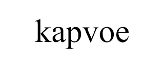 KAPVOE