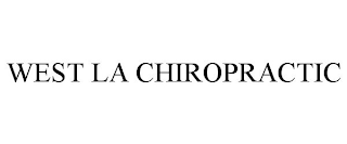 WEST LA CHIROPRACTIC