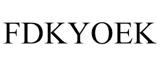 FDKYOEK