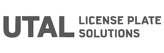UTAL LICENSE PLATE SOLUTIONS