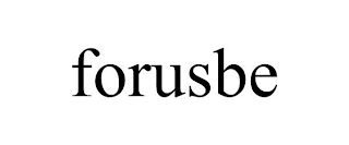 FORUSBE