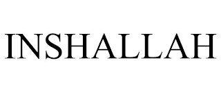 INSHALLAH