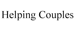 HELPING COUPLES