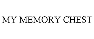 MY MEMORY CHEST