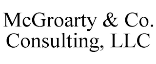 MCGROARTY & CO. CONSULTING, LLC