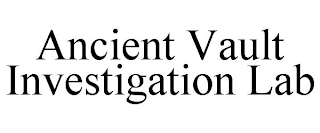 ANCIENT VAULT INVESTIGATION LAB