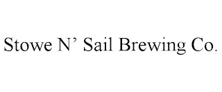 STOWE N' SAIL BREWING CO.