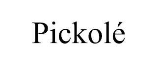 PICKOLÉ