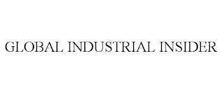 GLOBAL INDUSTRIAL INSIDER