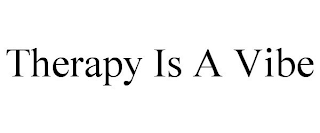 THERAPY IS A VIBE