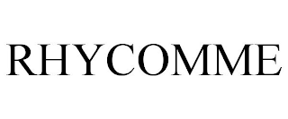 RHYCOMME