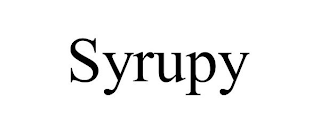 SYRUPY
