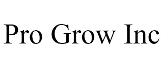 PRO GROW INC