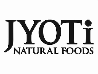 JYOTI NATURAL FOODS