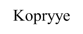 KOPRYYE