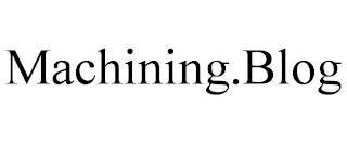 MACHINING.BLOG