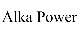 ALKA POWER