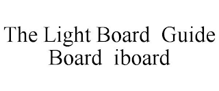 THE LIGHT BOARD GUIDE BOARD IBOARD