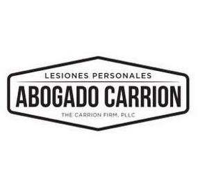 LESIONES PERSONALES ABOGADO CARRION THE CARRION FIRM, PLLC