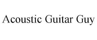 ACOUSTIC GUITAR GUY