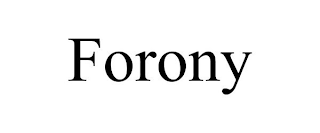 FORONY