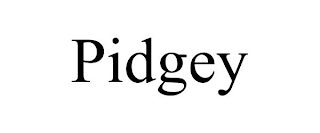 PIDGEY