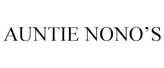 AUNTIE NONO'S
