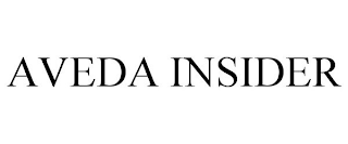 AVEDA INSIDER