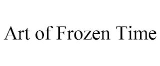 ART OF FROZEN TIME