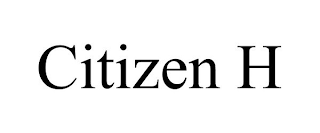 CITIZEN H