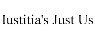 IUSTITIA'S JUST US