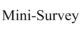 MINI-SURVEY