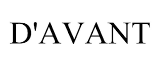 D'AVANT