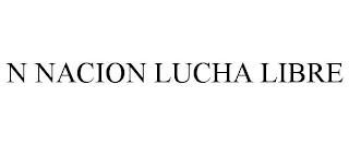 N NACION LUCHA LIBRE