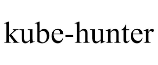 KUBE-HUNTER