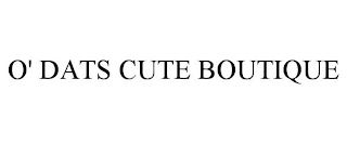 O' DATS CUTE BOUTIQUE