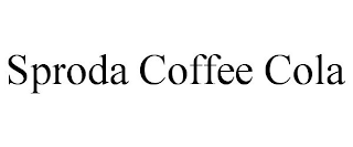 SPRODA COFFEE COLA