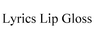 LYRICS LIP GLOSS