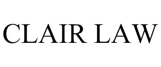 CLAIR LAW