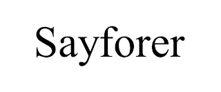 SAYFORER