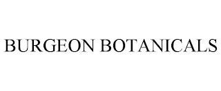 BURGEON BOTANICALS