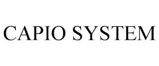 CAPIO SYSTEM