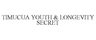 TIMUCUA YOUTH & LONGEVITY SECRET